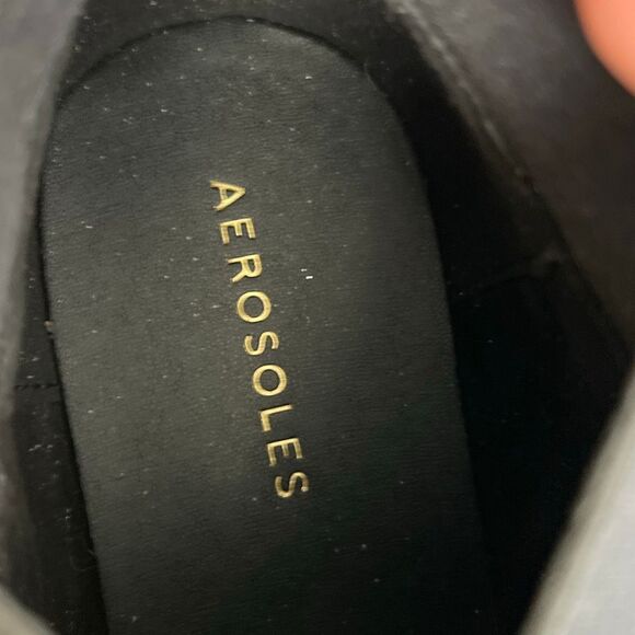 Aerosoles Women's Elastic Anini Wedge Slip-On Ankle Booties Black Size 9.5 NWOT - Picture 7 of 7